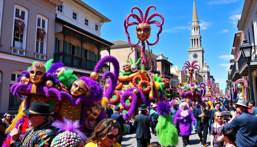 Mardi Gras Celebrations in New Orleans